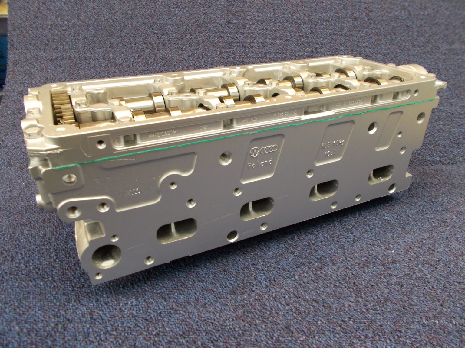 VW Cylinder Head Rear View